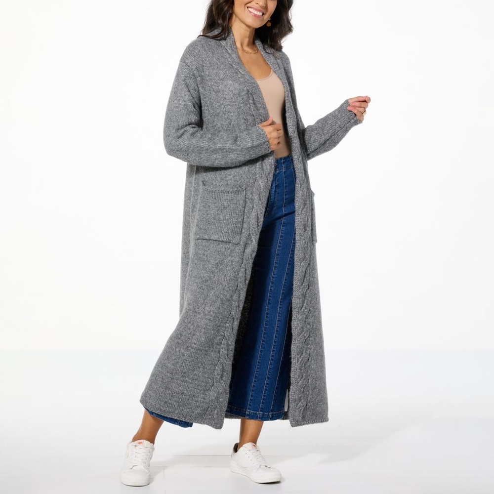 Christie Brinkley Long Cardigan - Picture 2 of 2